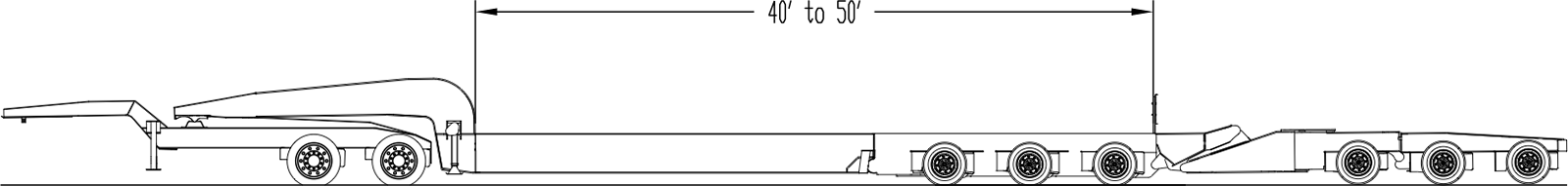 48' Curtainside Flatbed Trailer
